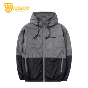 Venta al por mayor de alta calidad ligero de los hombres cortavientos chaqueta Softshell chaqueta transpirable deporte al aire libre cortavientos chaquetas de montaña - Product Image 3