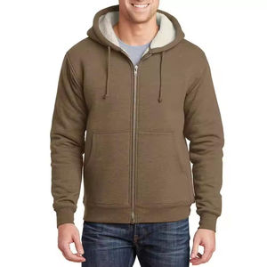 2025 venta al por mayor Sudadera con capucha para hombres sudaderas con capucha Casual Color sólido hombres Sudadera con capucha para hombre transpirable personalizado de alta calidad - Product Image 3