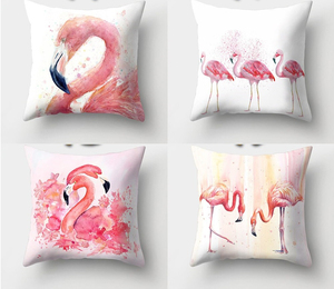 Fundas De Almohada cuadradas de algodón decorativas para el hogar de 4 piezas, técnica de sublimación impresa Digital para ropa de cama y uso en sofá - Product Image 5