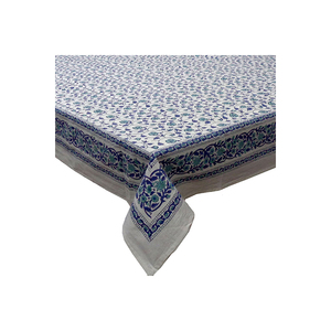 Mantel Jacquard de alta calidad para niños Bloque de mano Impreso Algodón puro Artesanía atemporal Venta Precio barato Caminos de mesa - Product Image 5
