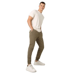 Joggers elásticos para hombre para un estilo de vida activo-Ajuste cómodo, ideal para el gimnasio y ropa casual, disponible en varios colores - Product Image 1