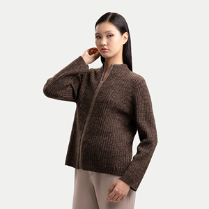 Cardigan en duvet de yak 100% mongol - Product Image 3