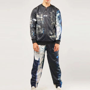 Conjunto deportivo personalizable al por mayor de Pakistán, chándal de invierno, cierre de cremallera, forro polar informal transpirable, Media manga con capucha impresa - Product Image 1