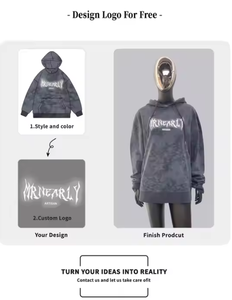 Chándal de lana de algodón 100% de alta calidad para hombre, ropa de calle Vintage, joggers de pierna recta, patrón sólido, transpirable, deportes de invierno - Product Image 3