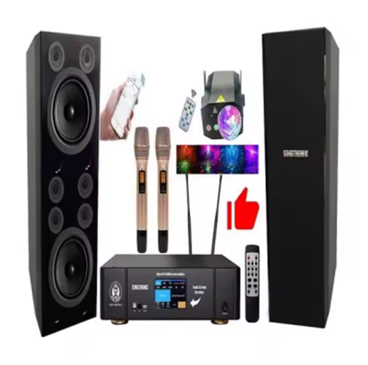 Металлическая оболочка DJ Проигрыватели CD-плеер микшер USB Hi-Fi оборудование с Wi-Fi подключением для настольного использования/аудио консоль микшер