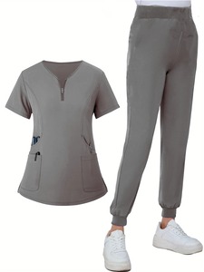 Ensemble de gommages médecin infirmière uniformes médicaux ensemble de jogger pour femmes accessoires d'hôpital vêtements de travail chirurgicaux pour salle d'opération - Product Image 2