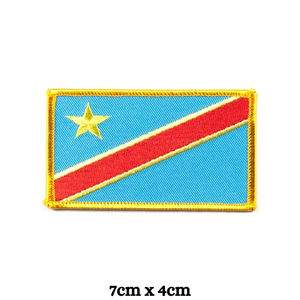 Suministros de fábrica Logotipo personalizado Parche bordado Iron-On Coser Insignias tejidas Resina Plástico Venta al por mayor OEM para banderas - Product Image 5