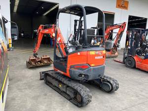 Kubota อุปกรณ์ขุด U27-4ขนาดเล็กสำหรับมืออาชีพมาพร้อมกับโรทิลก์หยิกผูกปมและถัง | รถขุดขนาดเล็กสำหรับงานไซต์ - Product Image 3