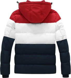 Nueva Chaqueta de Invierno para Hombre a Precio Económico, Estilo Urbano, Cuello Alto, Impermeable, Resistente al Viento, Ecológica, con Cierre Completo y Frente de Algodón - Product Image 3