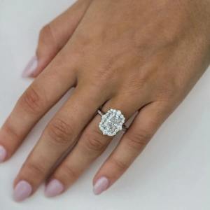 Anillo de Diamantes de Plata de Ley 925 de Lujo de la Mejor Calidad, Joyería Fina Minimalista para Uso Diario, Disponible a Precio de Fábrica - Product Image 5