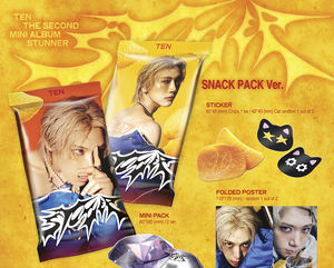 NCT TEN - [STUNNER] 2DO MINI ÁLBUM (Versión SNACK PACK) Álbum de KPOP Más Vendido en Corea - Product Image 4