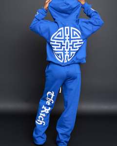 ชุดวอร์ม2ชิ้นสำหรับผู้หญิงชุดวิ่งจ๊อกกิ้งลำลองออกแบบโลโก้ได้ตามต้องการมีฮู้ดและเลานจ์สำหรับผู้หญิง - Product Image 2