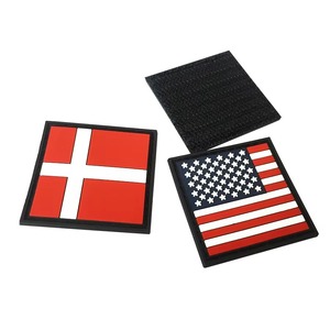 Parche de goma vulcanizada 3D personalizado para bolsos, chaqueta, marca de marca, etiquetas impermeables - Product Image 5