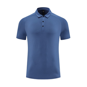 Nuevo 90% poliéster 10% Spandex deportes Polo camiseta alta calidad personalizado sublimación Logo Unisex para suave Golf camiseta para hombres - Product Image 3
