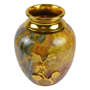 Vases à fleurs de table en aluminium pour la décoration intérieure, pots de fleurs en métal de couleur, affichage intérieur, mariage, adapté au salon - Product Image 2