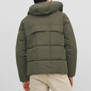 Chaqueta de Invierno 2026 para Hombre, Fabricada en Pakistán, con Capucha, Cierre, Transpirable, Talla Grande, Estilo Vintage, Relleno de Poliéster - Product Image 3