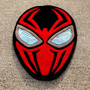 พรมปูพื้นและชุดงานพิมพ์ลายพร้อมโลโก้พรม3D ทอมือแบบกำหนดเองพรมสไปเดอร์แมน - Product Image 1