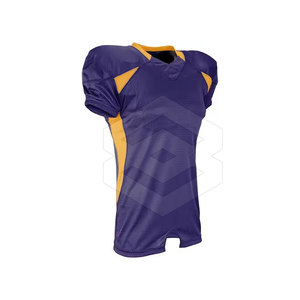 Camiseta de fútbol americano transpirable personalizada al por mayor, nuevo diseño, camiseta de fútbol americano de secado rápido de alta calidad - Product Image 4