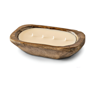 High Quality Wood <b>Large</b> Size Acacia Wood Dough <b>Bowl</b> for Fruits or Salad Rustic Wooden Dough <b>Bowls</b> for Candle From India. - Product Image 4