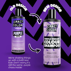 Champú Crazy Color Vibrant Purple Vegano, Sin Sulfatos, Fórmula para Mantener el Color - Product Image 4