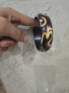 กำไลข้อมืออะคริลิคประดับเลื่อมสีเงินสีทึบของผู้หญิงสร้อยข้อมืออะคริลิกสีทองสำหรับงานครบรอบ - Product Image 4