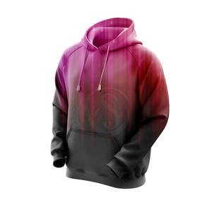 Sweat à capuche pour homme en polyester sublimé, doux et léger, respirant et évacuant l'humidité, personnalisation OEM/ODM disponible - Product Image 6