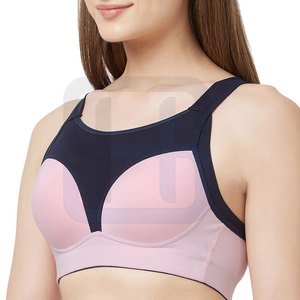 Soutien-gorge de sport pour femmes taille adulte personnalisé OEM soutien-gorge de sport à maintien élevé vêtements confortables soutien-gorge de sport extensible à bretelles pour femmes - Product Image 4