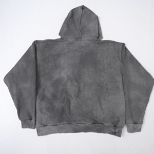 Acid Wash Streetwear Heavyweight Fleece Hoodie Hombres Oversized Acid Washed Hoodie Personalizado de alta calidad Bordado logo Transpirable - Product Image 6