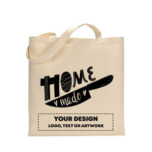Home Made Design Bakery Tote Bags Cotton Bags - Product Image 2