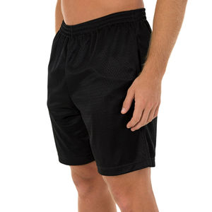 Shorts de sport en coton pour hommes de haute qualité, shorts de sport personnalisés à taille mi-haute, shorts de sport en mesh avec poches, motif uni, basketball, streetwear - Product Image 5