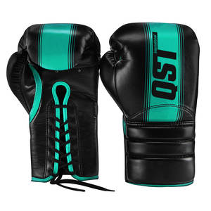 Unisex Professional MMA <b>Gloves</b> for Adults Children Custom Design <b>Lace</b>-Up Leather Training Boxing Hand Grips Moisture-Wicking - Product Image 2