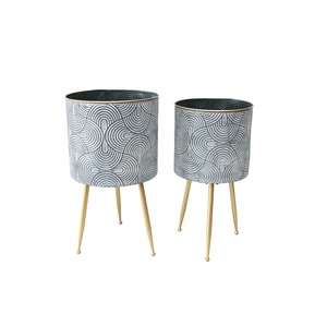 Haute qualité luxe Art doré fleur support de support fleurs artificielles support intérieur intérieur maison sol debout décoration - Product Image 2