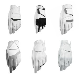 Guantes de golf ligeros Agarre duradero Cabretta Material de cuero Guantes de golf Muñeca fuerte flexible con capacidad de etiquetado personalizado - Product Image 6