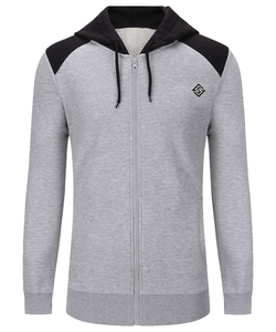 Chándales de algodón 100%, ropa para hombre, conjuntos de Sudadera con capucha estampada, sudadera con cremallera de lana, pantalones de chándal deportivos informales, chándales para hombre - Product Image 3