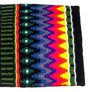 Western Show Horse Saddle Blanket Diseño de Nueva Zelanda Manta de sillín de lana hecha a mano Top Wool Saddle Pad Size - Product Image 6