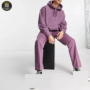 ชุดวอร์มสีล้วนสำหรับผู้ชายชุดวอร์มสีล้วนสำหรับผู้ชายชุดวอร์มแฟชั่นสีล้วนแบบลำลอง - Product Image 1