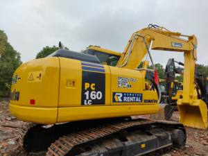 รถขุดตีนตะขาบ Komatsu PC160 มือสอง ปี 2019 จากญี่ปุ่น ใช้งานน้อย น้ำหนักใช้งาน 16500 กก. อะไหล่เกียร์มอเตอร์หลัก - Product Image 4