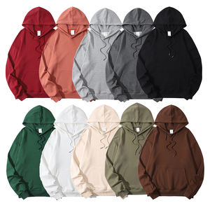 Sudadera con capucha de gran tamaño de peso pesado Vintage para hombre, Jersey de algodón 100% con logotipo personalizado para la temporada de invierno, envío DDP - Product Image 1