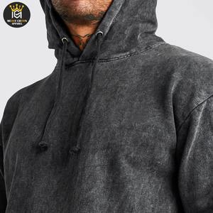 Survêtement vintage pour hommes, 100% coton, style baggy, col à capuche, motif uni, écologique, pour l'hiver, vente en gros - Product Image 4