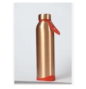 Botella de agua con aislamiento de cobre puro 100% de estilo clásico, diseño de boca ancha para oficina, hogar y niños - Product Image 5