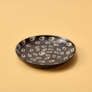 Assiette en corne écologique personnalisée pour les repas et les fêtes de luxe Paramètres de dîner personnalisés par ARTISAN AURA - Product Image 3