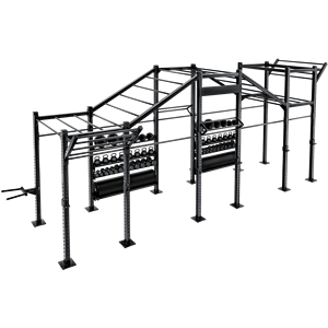 Nouveau Système de Rig et de Rack Autoportant Français 11 pour Squats et Presses avec Barre pour CrossFit et Entraînements de Force - Product Image 1