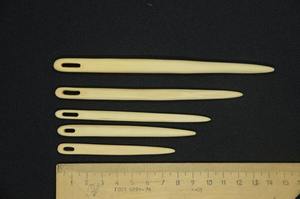 Aiguilles à tricoter simples en métal à double point avec motifs pour les magasins de fils et de fibres Tricoteuses et Art & Crafts - Product Image 3