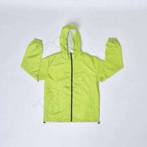 Logo personnalisé pour hommes veste de pluie imperméable et respirante à fermeture éclair pour le camping en plein air la randonnée la montagne - Product Image 6