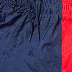 Hot 2025 Arrival Unisex Nylon <b>Windbreaker</b> Shorts Custom Multi-Round Pockets XS Size Plain Dyed Hot Shorts Made in Pakistan-Men's - Product Image 2