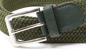 Cinturón trenzado de cuero de vaca a la moda de diseñador personalizado más vendido, aleación de alta calidad para hebilla de cuero genuino al por mayor - Product Image 2