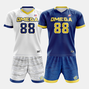 Uniforme de Lacrosse personalizado equipo ropa deportiva Jersey pantalones cortos conjunto Transferencia de Calor impreso 100% poliéster transpirable Unisex adulto para - Product Image 5