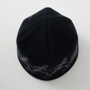 Wholesale Custom Logo Design Black Men's <b>Beanies</b> For Outwears <b>Streetwear</b> <b>Beanie</b> Caps For Mens Comfortable Knitted Style jacquard - Product Image 2