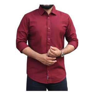 Tallas grandes 100% Algodón Satén Antiarrugas Requisitos personalizados de alta calidad Camisas de manga larga casuales para hombres ODM - Product Image 4