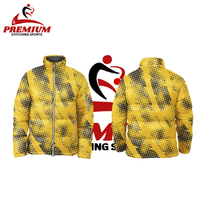 Chaqueta acolchada OEM para mujer con nuevo diseño Chaqueta con cuello de invierno con cremallera completa y burbujas - Product Image 1